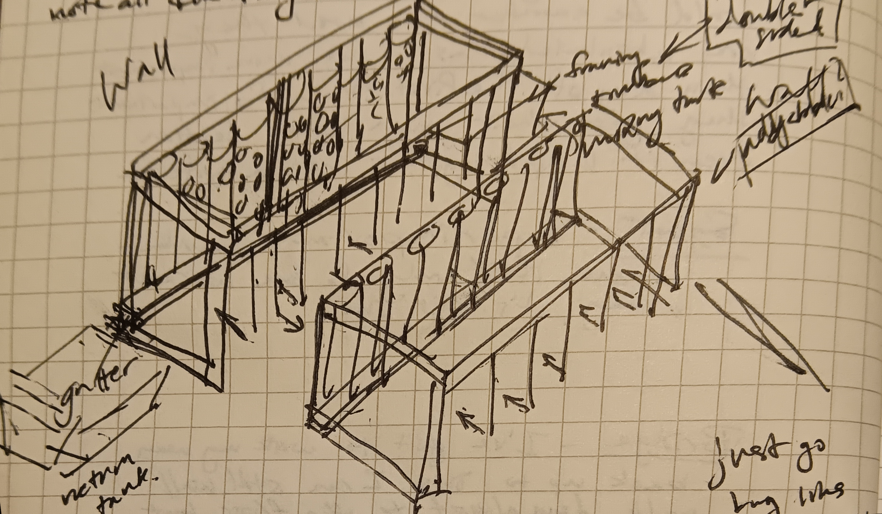 Build it out of 2x4 sticks and screws