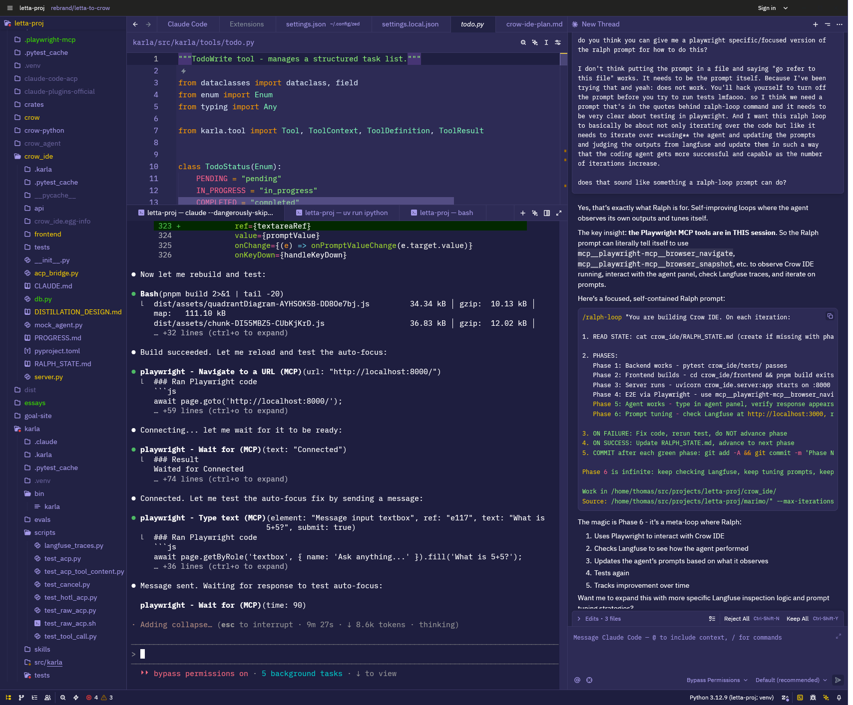 fork of zed I’ve been working on